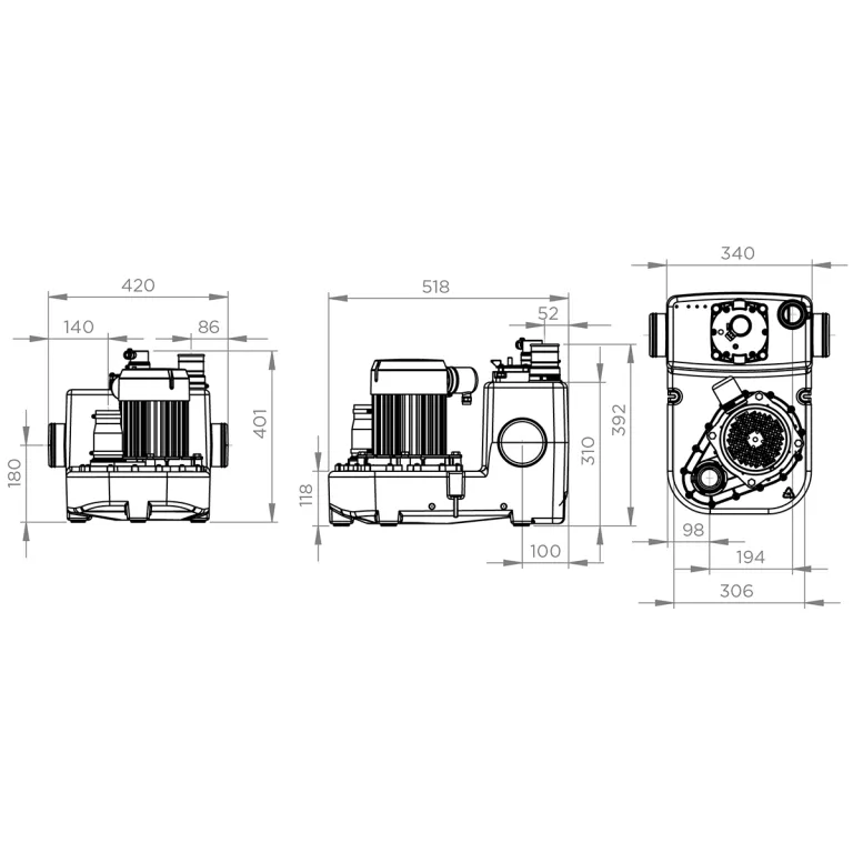 Sanicubic 1 GR HP - SFA Pump - Ảnh 5