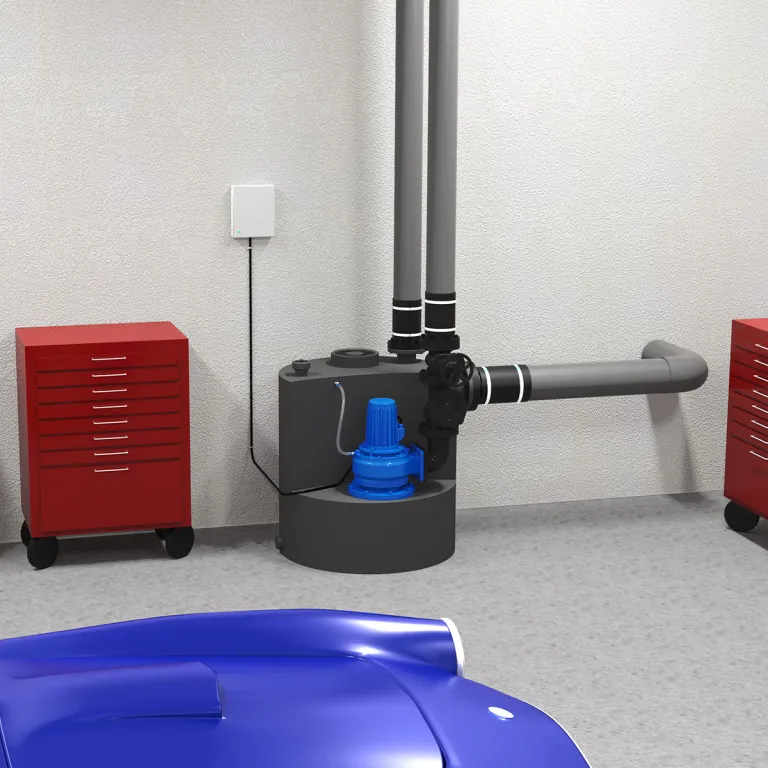 Alternative view of Sanicubic 1 SC - SFA Pump