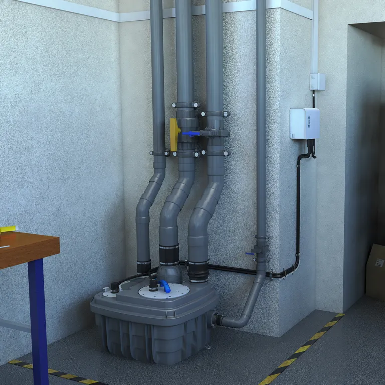 Alternative view of Sanicubic 1 VX - SFA Pump