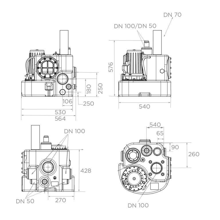 Sanicubic 1 VX KB - SFA Pump - Ảnh 4
