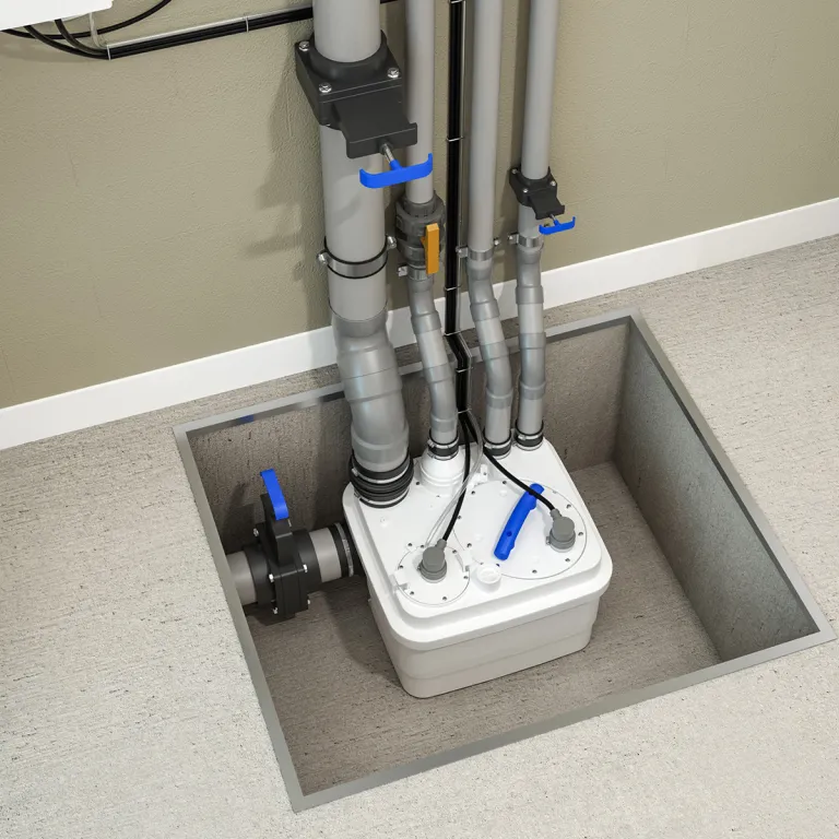 Alternative view of Sanicubic 1 WP - SFA Pump