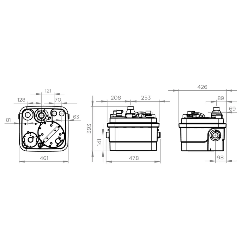 Sanicubic 1 WP - SFA Pump - Ảnh 5