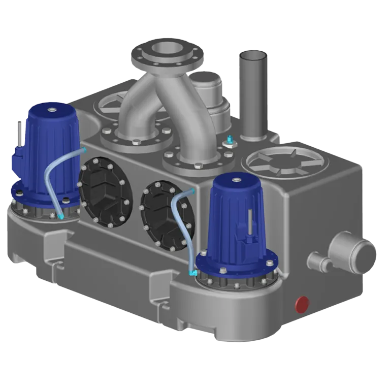 Alternative view of Sanicubic 2 VX KB - SFA Pump