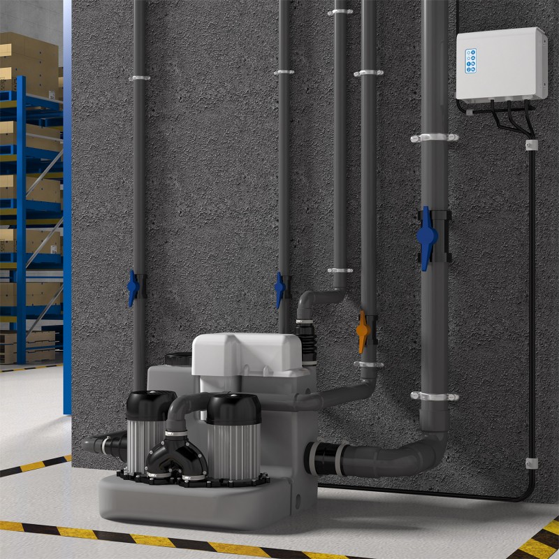 Alternative view of Sanicom 2 V02 - SFA Pump